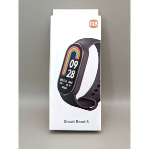 Smart Watch Band 8 Heart Rate Blood Oxygen Monitor Tracker Fitness Wristband